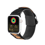 Dux Ducis Strap (Outdoor Version) strap for Apple Watch Ultra, SE, 8, 7, 6, 5, 4, 3, 2, 1 (49, 45, 44, 42 mm) nylon band bracelet black and orange