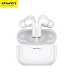 Headphones AWEI Bluetooth 5.0 T29 TWS Docking Station White