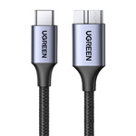 Cable USB-C to Micro USB UGREEN 15231, 0.5m (space gray)