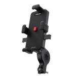 Joyroom JR-OK7 smartphone holder for motorcycle, bicycle, scooter handlebar - black