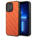 Karl Lagerfeld KLHCP13LPTLO iPhone 13 Pro / 13 6.1" hardcase orange/orange Perforated Allover