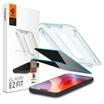 SPIGEN GLAS.TR "EZ FIT" 2-PACK IPHONE 16 PRO MAX PRIVACY PRIVATIZING GLASS