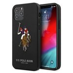 Case US Polo Apple iPhone 12 Pro Max Polo Embroidery Collection Black Case