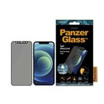 PanzerGlass E2E Super+ iPhone 12 Mini Case Friendly AntiBacterial Microfracture Privacy black/black