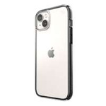 Speck Presidio Perfect-Clear with Impact Geometry - Case iPhone 14 Max with MICROBAN coating (Clear / Black)