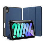 DUX DUCIS Domo Tablet Cover with Multi-angle Stand and Smart Sleep Function for iPad mini 2021 blue