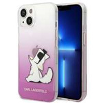 Case KARL LAGERFELD Apple iPhone 14 Plus Choupette Fun Pink Hardcase