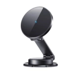 Joyroom JR-ZS408 magnetic holder with 15W inductive charger for car cockpit - black