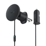 [RETURNED ITEM] [RETURNED ITEM] MagSafe 15W USB C 25W Baseus CW01 inductive car charger - black