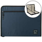 Ringke Smart Zip Pouch universal case for laptop, tablet (up to 13 &#39;&#39;), stand, bag, organizer, navy blue