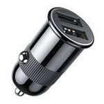 Joyroom 3,1 A dual port smart car charger black (C-A06)