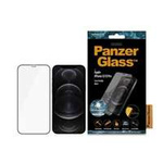 PanzerGlass E2E Super+ iPhone 12/12 Pro Case Friendly AntiBacterial MicroFracture black/black