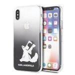 Case KARL LAGERFELD Apple iPhone X XS Choupette Fun Black Case