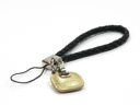 GOLDen Square Pendant in DYBERG-KERN LEATHER
