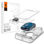 Glass HYBRID Spigen ELITE SHIELD "EZ FIT" 2-PACK Apple Watch 10 (46 MM) CLEAR