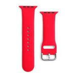 Silicone Strap APS Silicone Watch Band 8/7/6/5/4/3/2 / SE (41/40 / 38mm) Strap Watchband Red