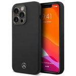 Case Mercedes MEHCP14XSILBK iPhone 14 Pro Max 6.7" black/black hardcase Silicone