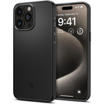 Case iPhone 15 Pro Max Spigen Thin Fit Black Case