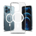 Ringke Fusion Magnetic Magnetic Hard Case with Gel Frame for iPhone 13 Pro Max Transparent (FMGM553E52) (MagSafe Compatible)