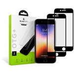 Tempered Glass GLASTIFY OTG+ 2-PACK IPhone 7 / 8 / SE 2020 / 2022 BLACK