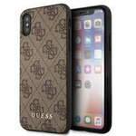 Case GUESS Apple iPhone Xs Max 4G Metal Gold Logo Bronze Hardcase