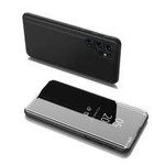 Clear View Case flip cover for Samsung Galaxy S22 Ultra black