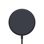 Crong MagSpot Wireless Charger - Aluminum charger MagSafe 15W (Graphite)