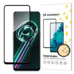 Wozinsky super tough full glue tempered glass full screen with frame case friendly realme 9 pro + (9 pro plus) black