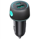 [RETURNED ITEM] Car charger 60W USB-C USB-A Joyroom JR-CCN01 - black