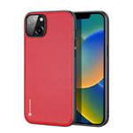 Dux Ducis Fino case cover iPhone 14 Max red nylon