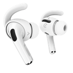 KeyBudz EarBuddyz - silikonew caps for AirPods Pro (white)