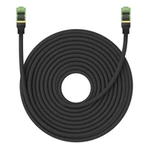 Braided network cable cat.8 Baseus Ethernet RJ45, 40Gbps, 20m (black)