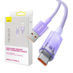 Quick Charge USB-C Baseus  6A, 2m (purple)