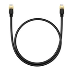 Network cable cat.8 Baseus Ethernet RJ45, 40Gbps, 0.5m (black)