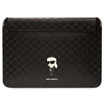Karl Lagerfeld Sleeve KLCS14SAKHPKK 14" black/black Saffiano Monogram Iconic