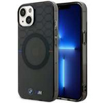 Case BMW BMHMP14SHGPK iPhone 14 6.1" grey/grey Pattern MagSafe