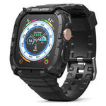 Ringke Fusion-X Guard set 2-in-1 armored case Apple Watch Ultra 49 mm with strapsem sports band bracelet black