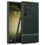 Case Caseology Parallax Galaxy S23 Ultra Midnight Green Case