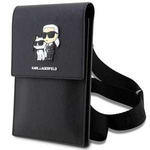 Karl Lagerfeld Handbag KLWBSAKCPMK black/black Saffiano Karl &amp; Choupette