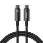 Baseus CAWJ040101 USB-C - USB-C cable 240W 480Mb/s 2m - black and gray