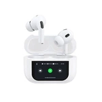 Dudao U19 in-ear TWS wireless Bluetooth 5.3 headphones with LED display - white
