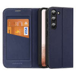 Dux Ducis Skin X2 case Samsung Galaxy S23+ flip case wallet stand blue