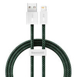 Baseus Dynamic 2 Series USB-A - Lightning 2.4A 480Mb/s cable 1m green
