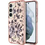Case Guess Guhcs23shcfwsp S23 S911 Pink/pink Hardcase Flower Collection Case