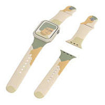 Strap Moro Band For Apple Watch 7 / SE / 5/4/3/2 (45mm / 44mm / 42mm) Silicone Strap Watch Bracelet Pattern 6