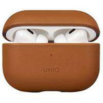 UNIQ case Terra AirPods Pro 2nd gen Genuine Leather brown/toffee brown