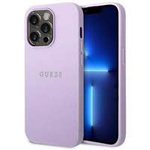 Case Guess iPhone 14 Pro 6.1" purple/purple Saffiano Strap