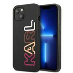 Case KARL LAGERFELD Apple iPhone 13 Mini Multipink Brand Black Hardcase