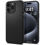 Case Spigen Liquid Air iPhone 15 Pro Case MATTE Black Case