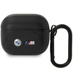 BMW BMA322PVTK AirPods 3rd gen cover black/black Leather Curved Line